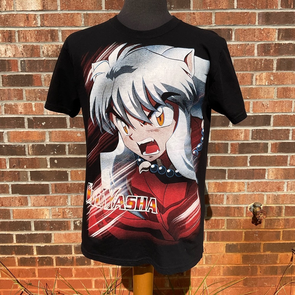 Rayton Playeras Inuyasha Anime AOP size Large shirt